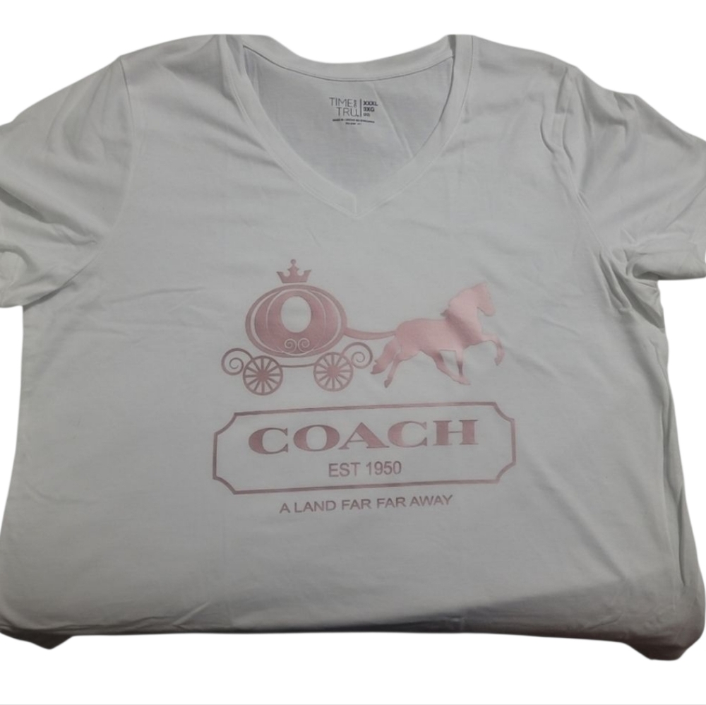 Made to Order Cinderella/Coach shirt Crew Neck Only